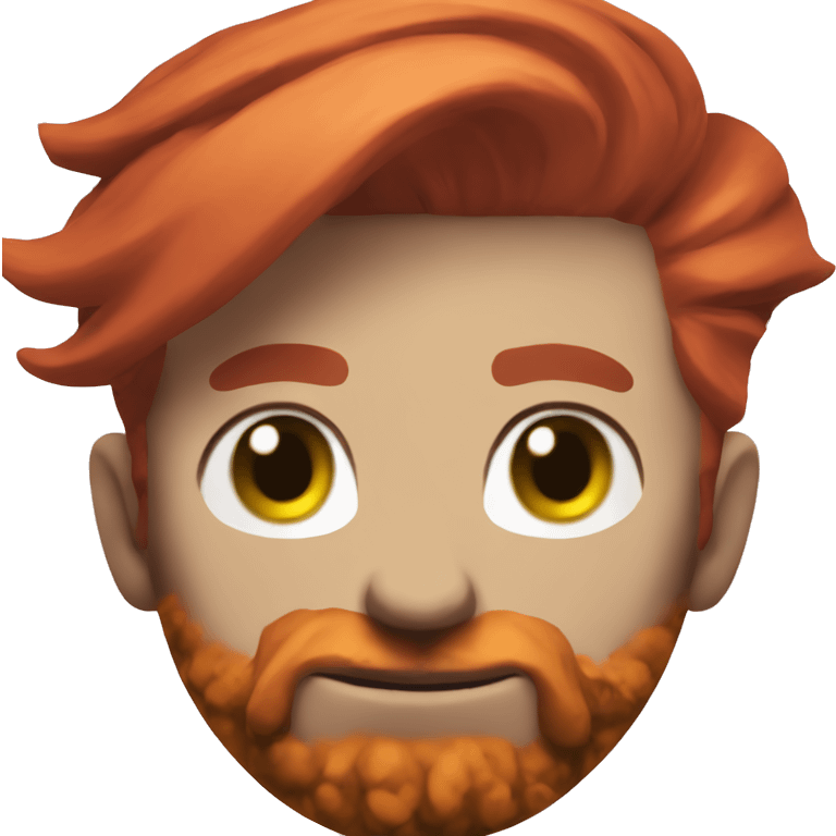 red hair guy play rainbow six siege emoji