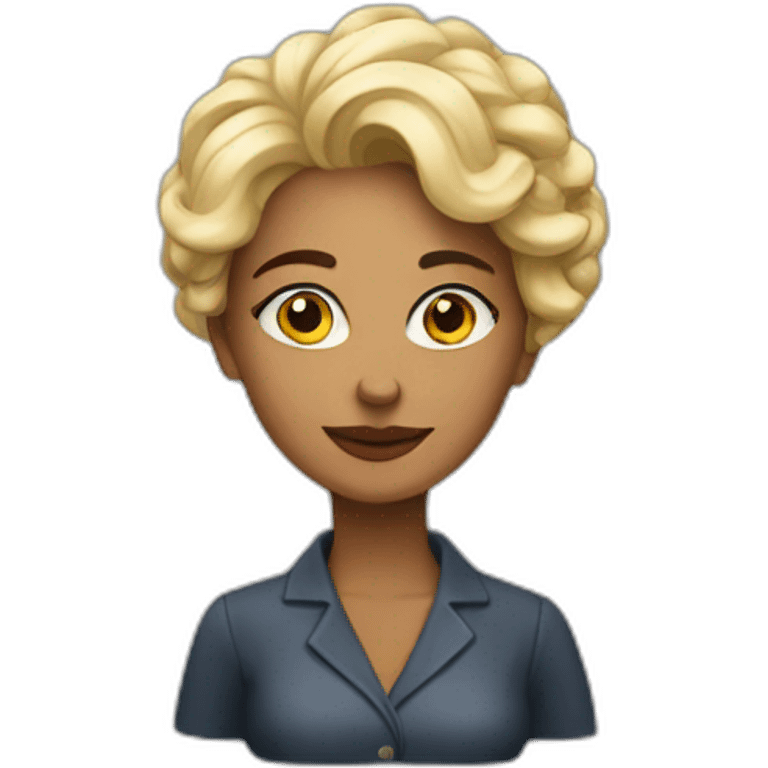 beautiful-woman-psychologist emoji