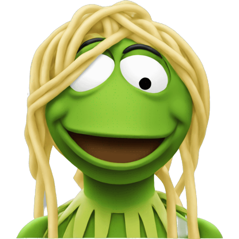 Kermit spagetti emoji