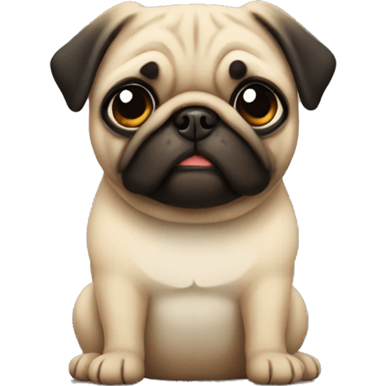 Pug emoji