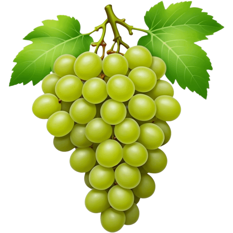 matcha colored grapes emoji