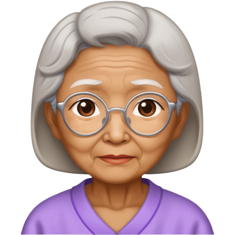 a korean grandma emoji