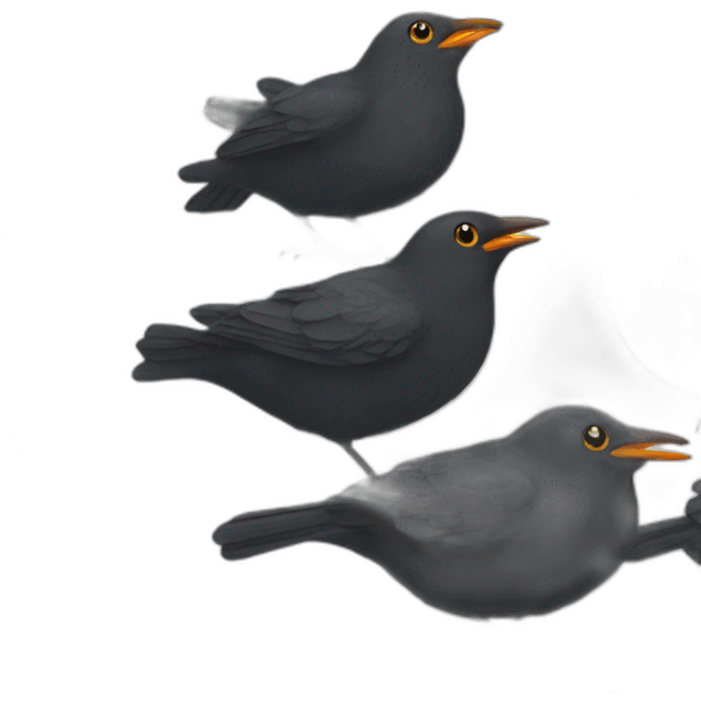 blackbird emoji