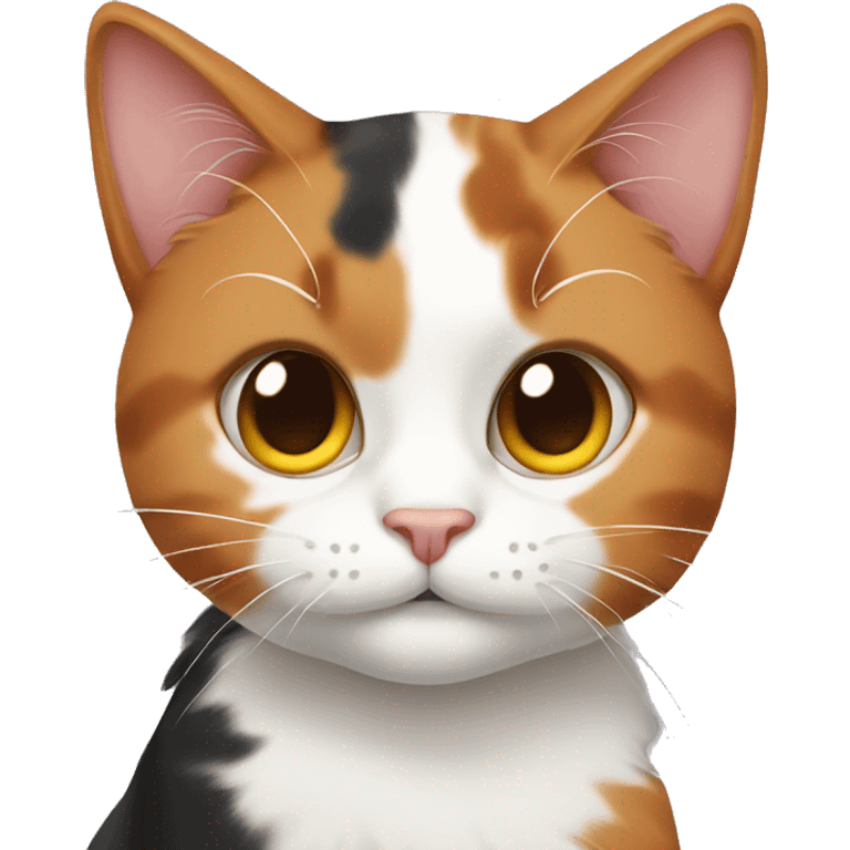 Calico cat emoji