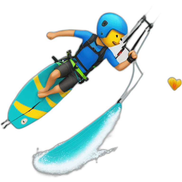 kitesurfing emoji