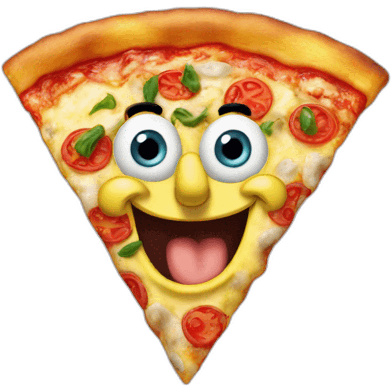 spongebob pizza  emoji