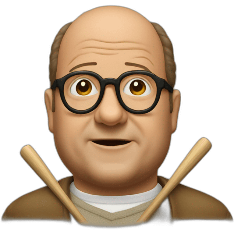 george costanza swinging bat emoji