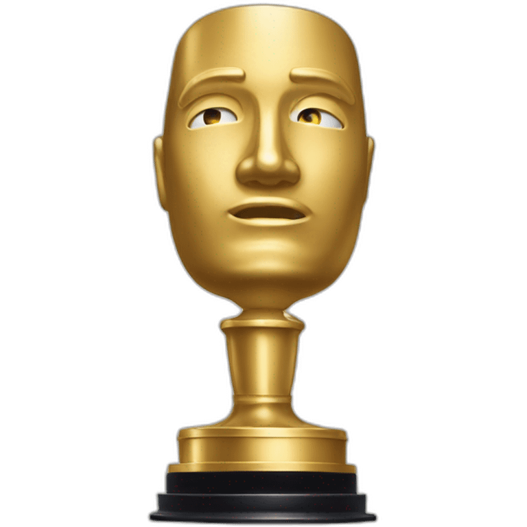 Academy Awards trophy Brian Sousa emoji