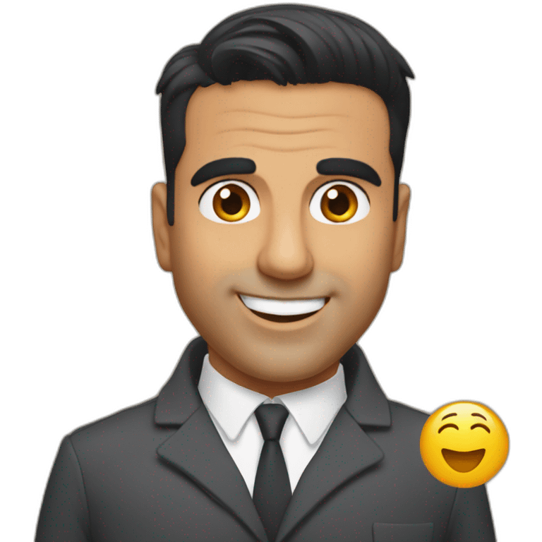 Akshay kumar with please emoji