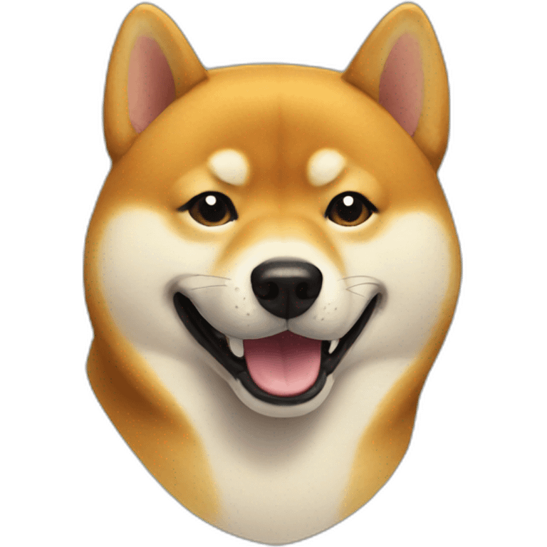 shiba-dog-smirk emoji