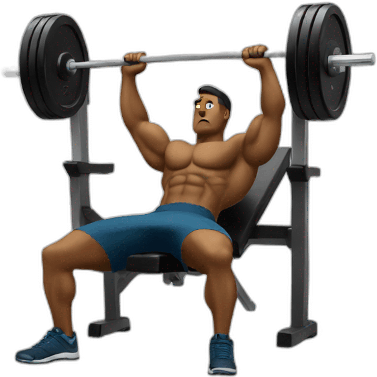 Bench press emoji