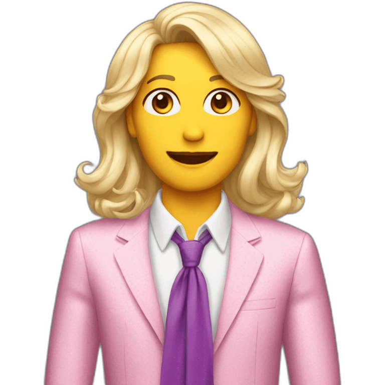 A crossdresser man emoji