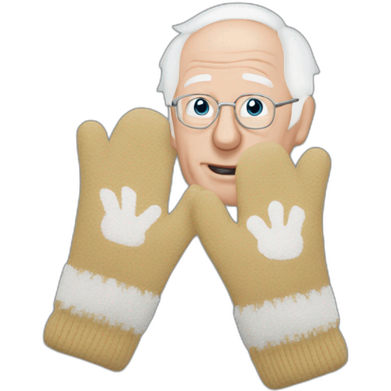 sadge bernie mittens emoji