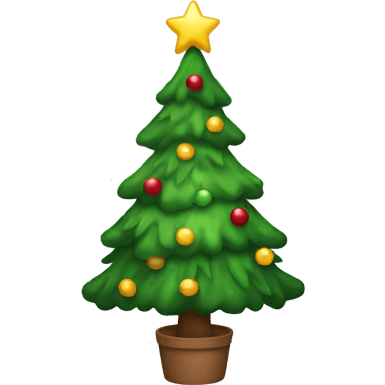 Christmas tree emoji