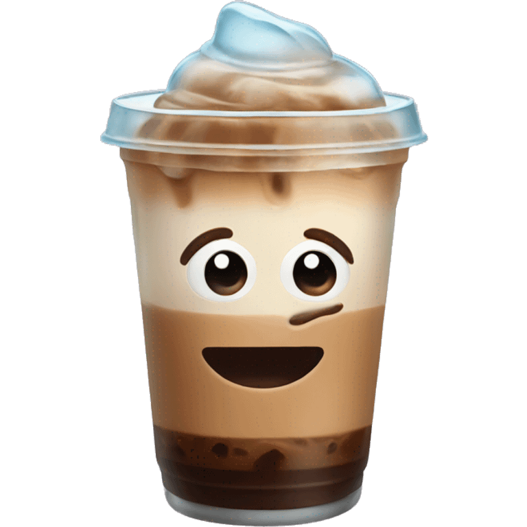 Iced coffee  emoji