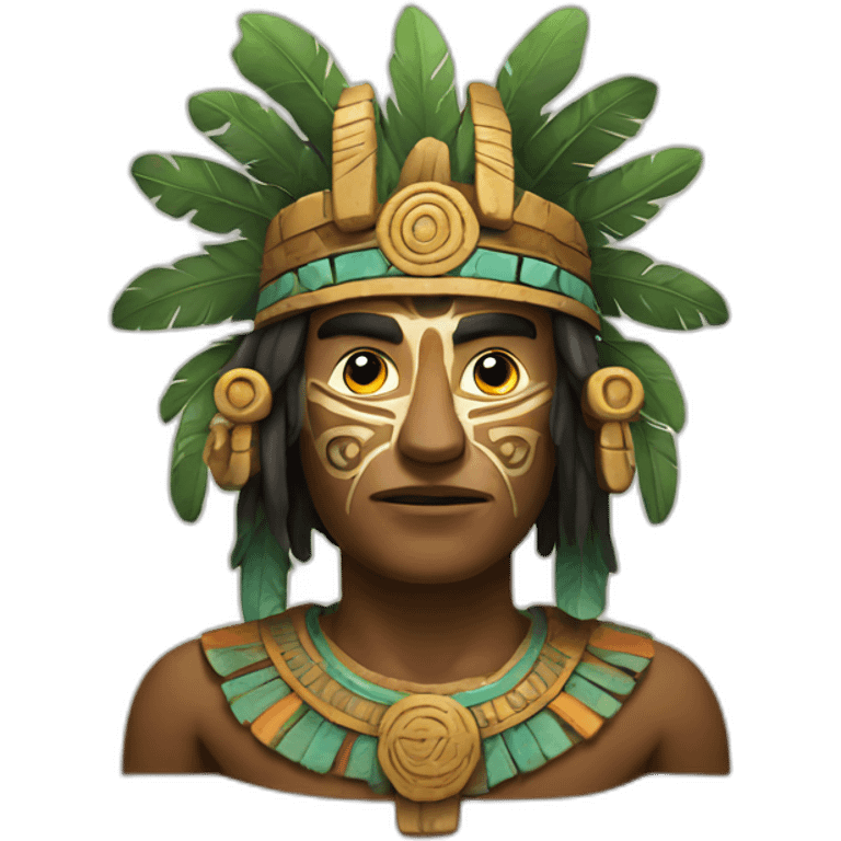 aztec-god emoji