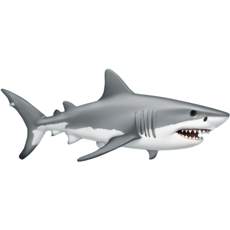 make a tiger shark emoji