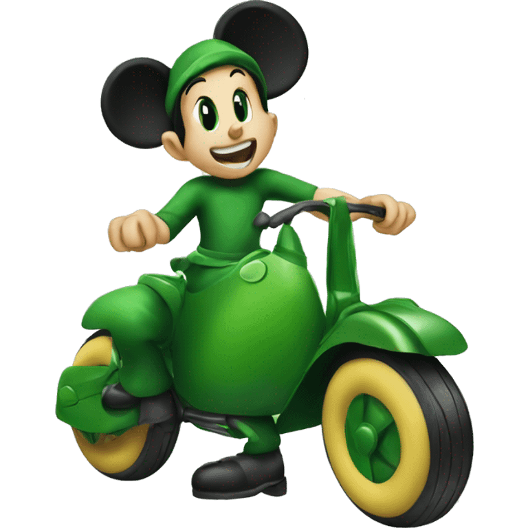 Topolino verde emoji