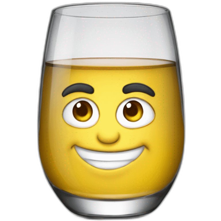 Georges Clooney verre de vin emoji