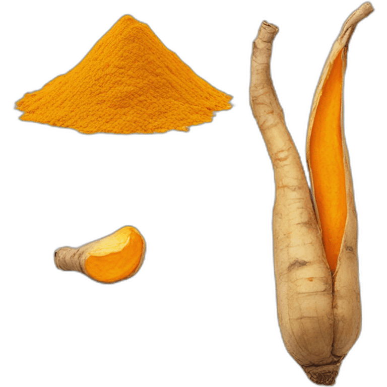 turmeric root emoji