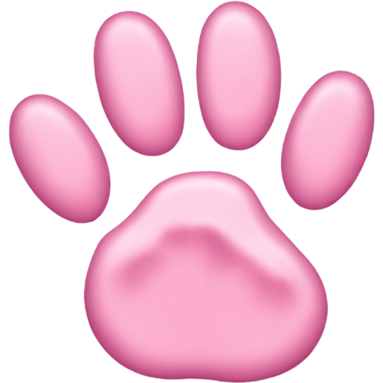 pink kitten paw emoji