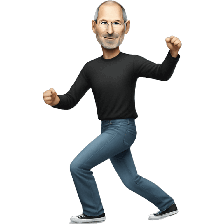 Steve Jobs dancing emoji