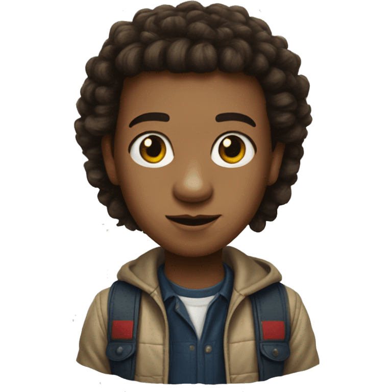 Eleven from stranger things  emoji