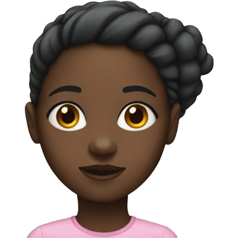 Black girl emoji