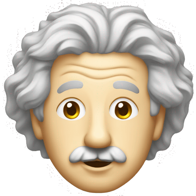 computer with albert einstein in it emoji