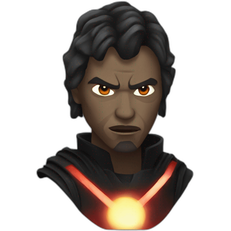 Star Wars sith lightning emoji