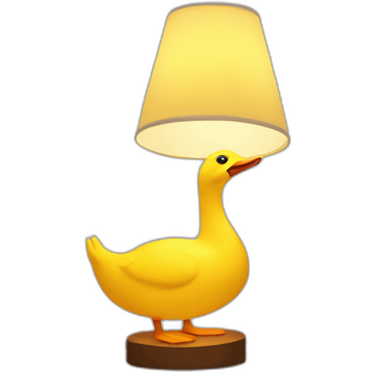 duck lamp emoji