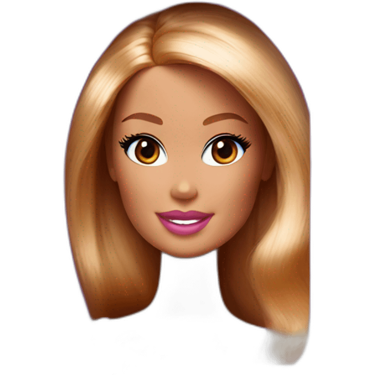 Barbie doll in box emoji