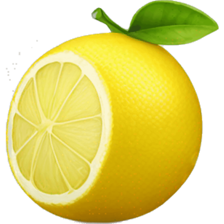 squeezed lemon emoji