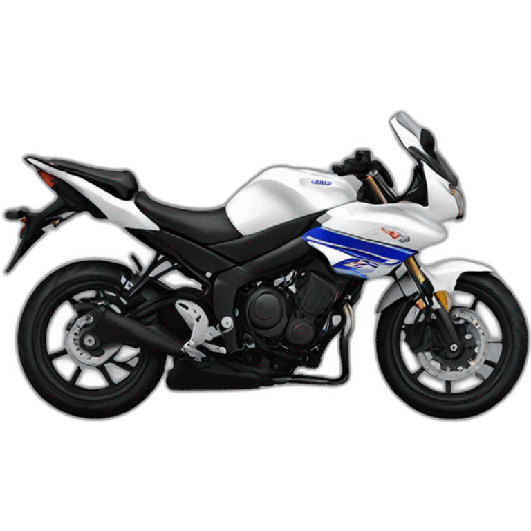 Rider Yamaha TDM emoji