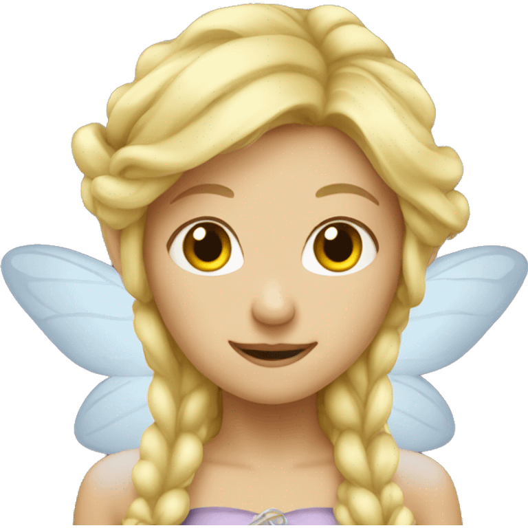 Blonde fairy emoji