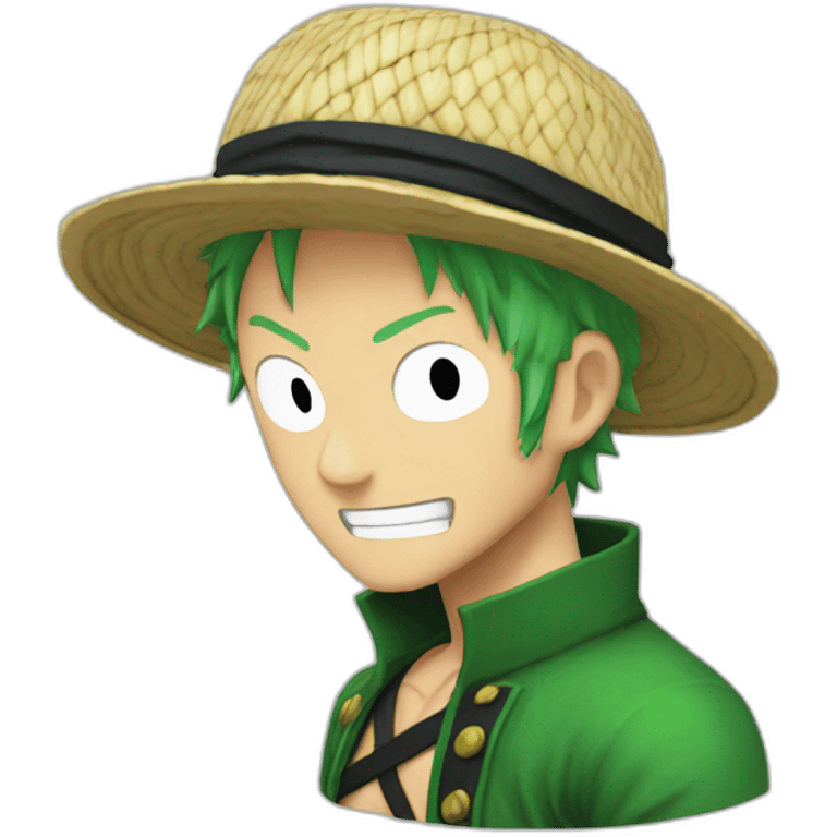 One piece zoro emoji