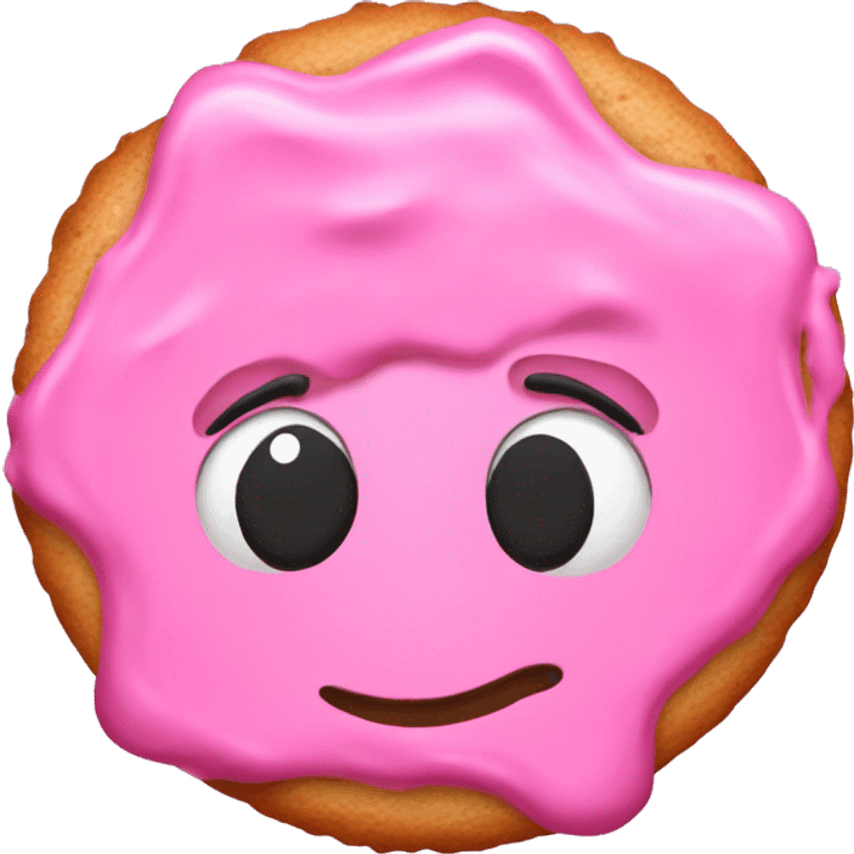 pink crumbl cookie emoji