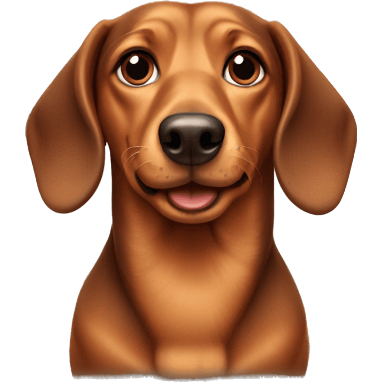 dachshund dog emoji