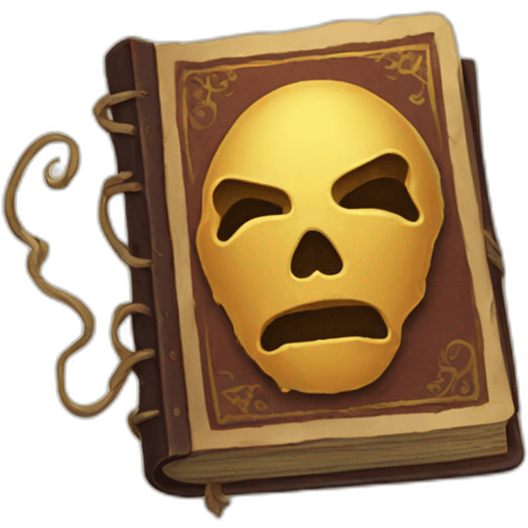 A grimoire book emoji