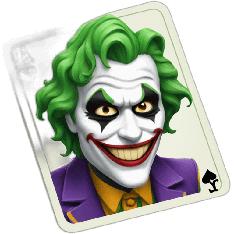 Joker card emoji