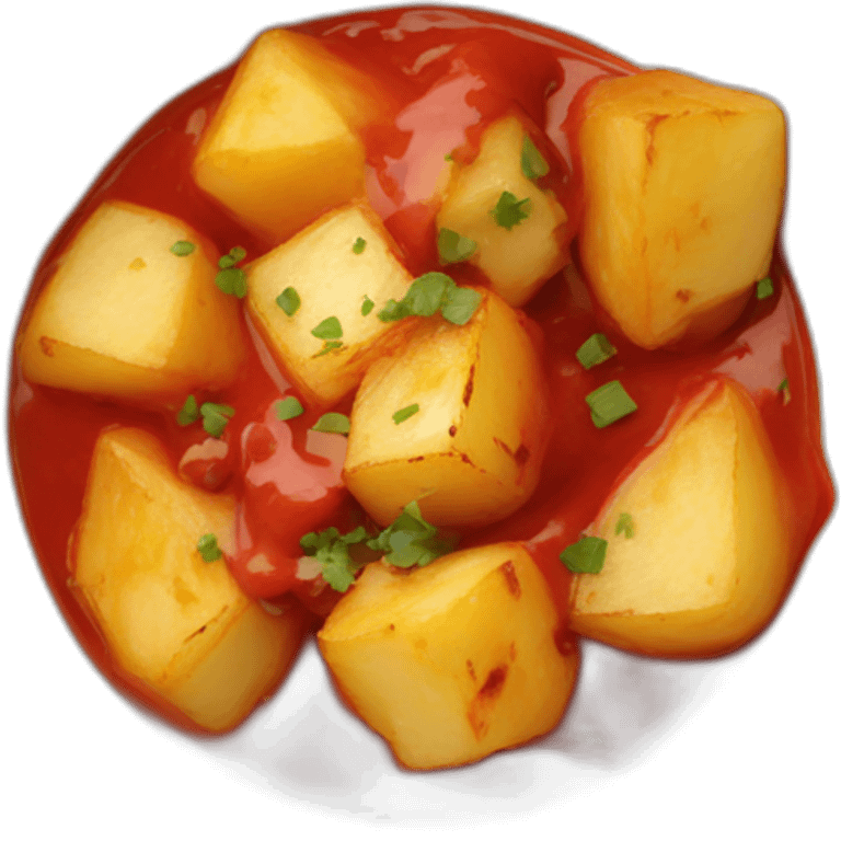 patatas-bravas-bowl-hot-sauce-drizzle emoji