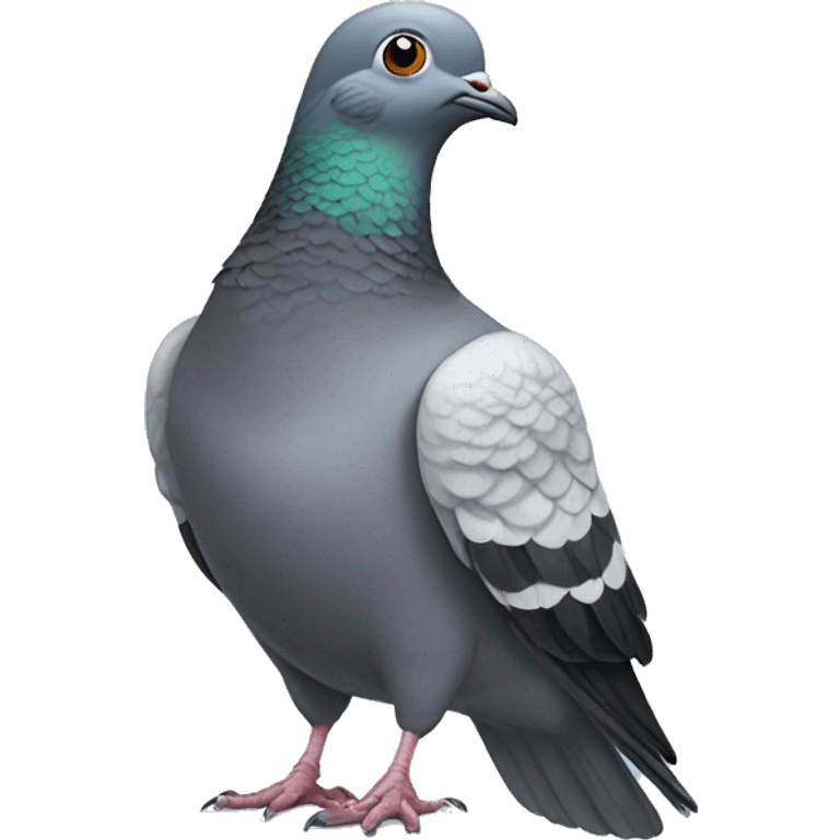 Pigeon qui rigole  emoji