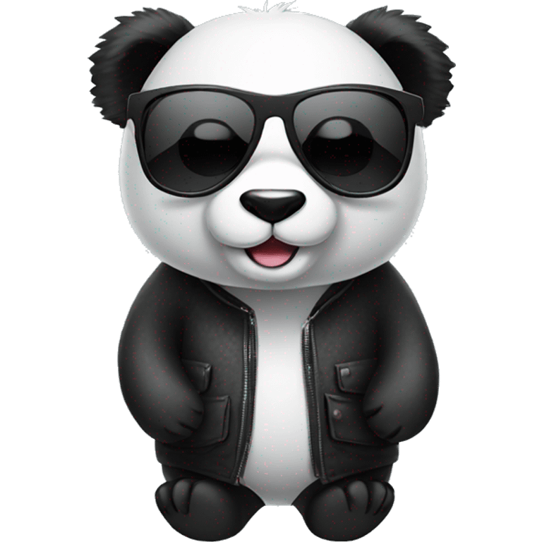 panda wearing sunglasses emoji