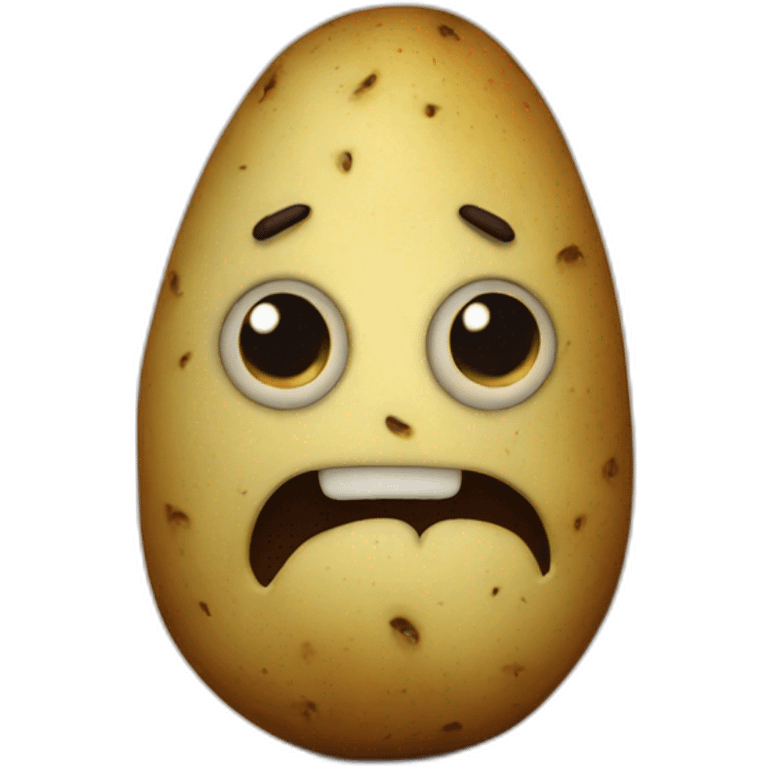 evil potato emoji