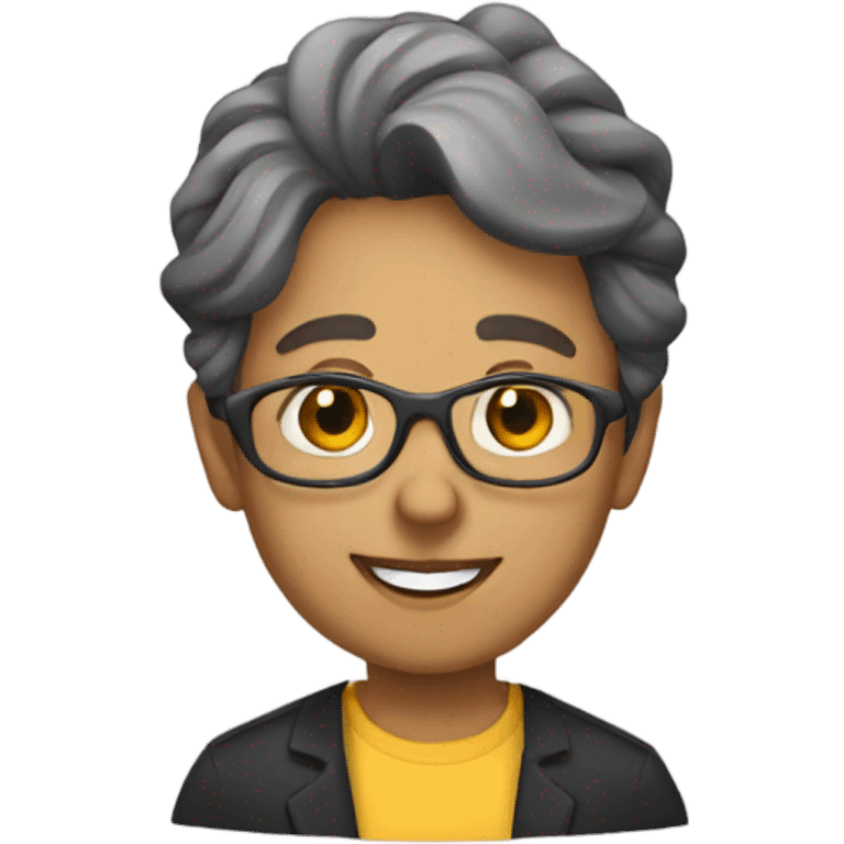 A primary teacher emoji