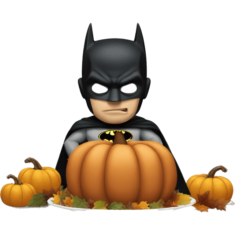 Batman thanksgiving  emoji