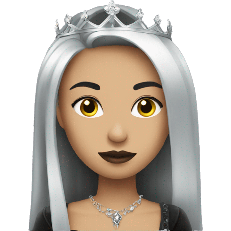 Hot gothic princess emoji