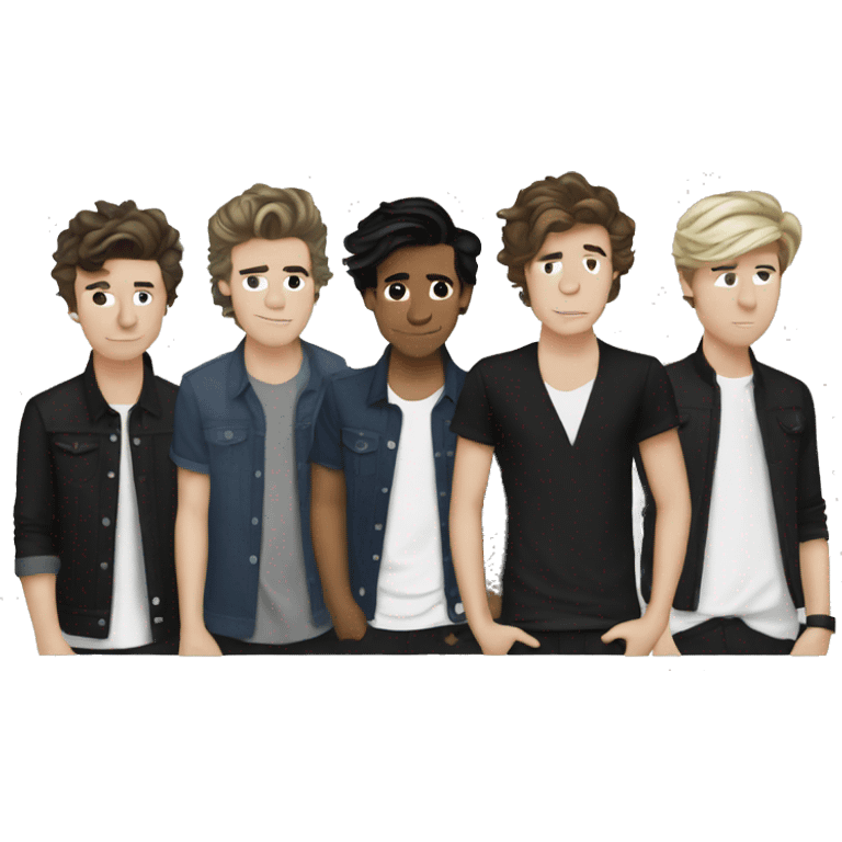 one direction band emoji