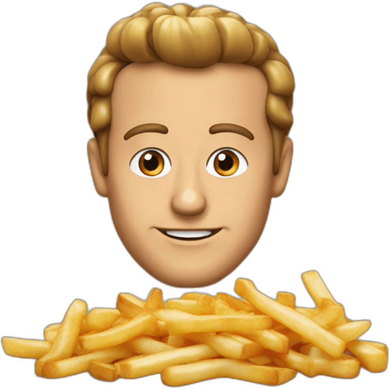 Poutine sur macron emoji