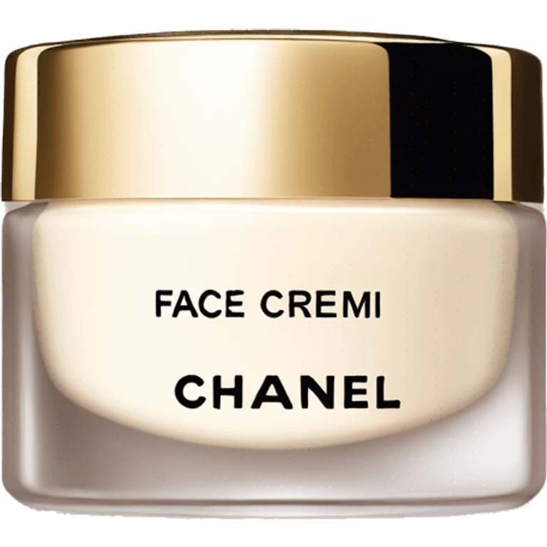 Chanel face cream emoji